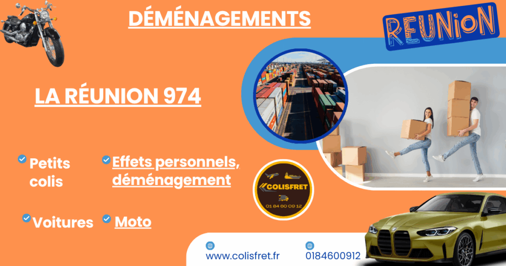 COLISFRET 974 La Réunion COLISFRET