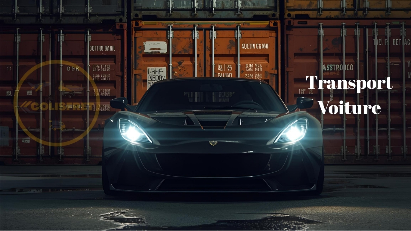 Transport voiture en container COLISFRET